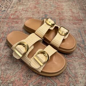 Billini Double Buckle Sandals